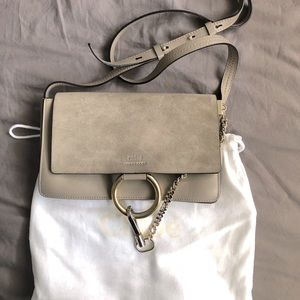 Chloe Small Faye Bag - Taupe